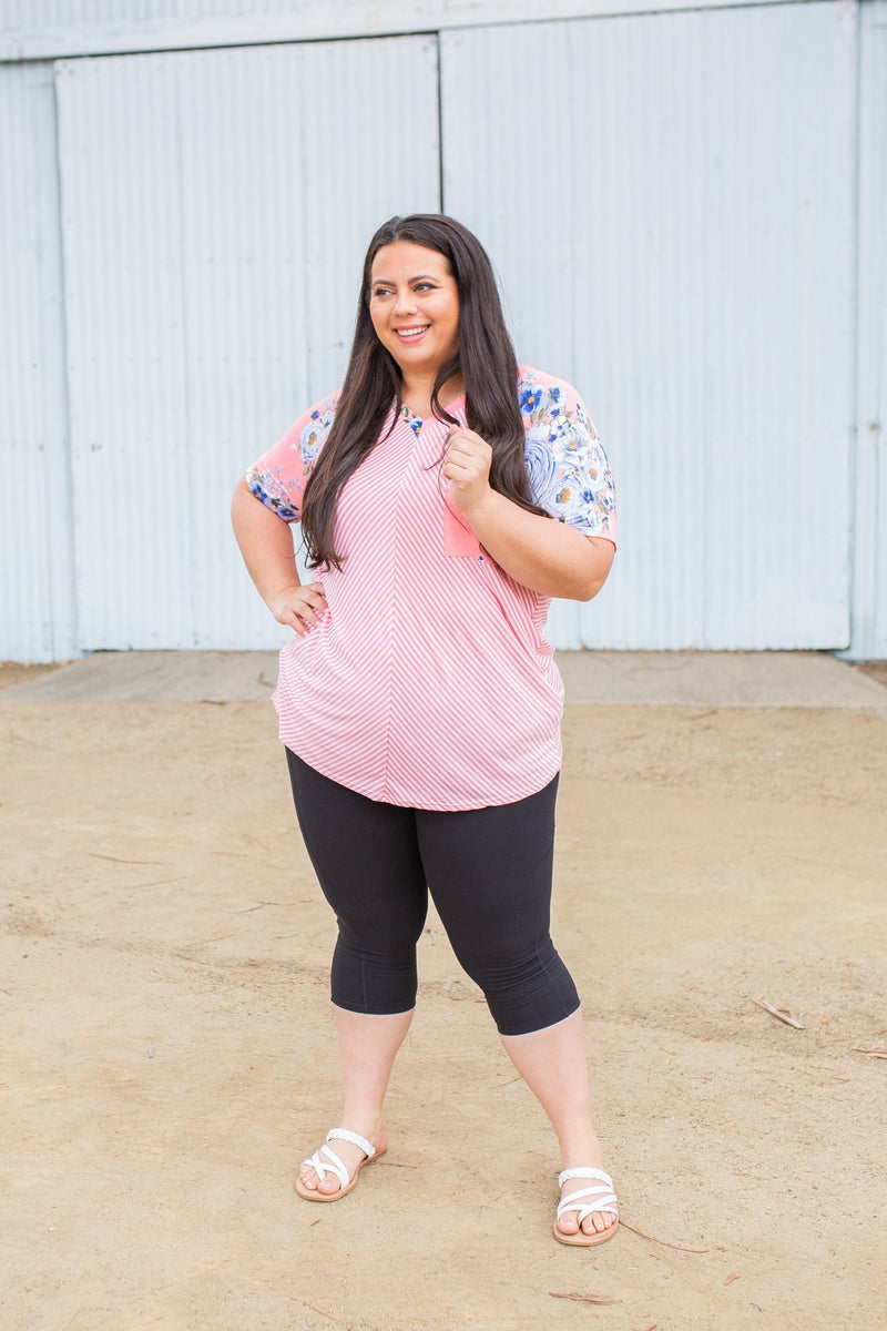 Meet in the Middle Short Sleeve Raglan