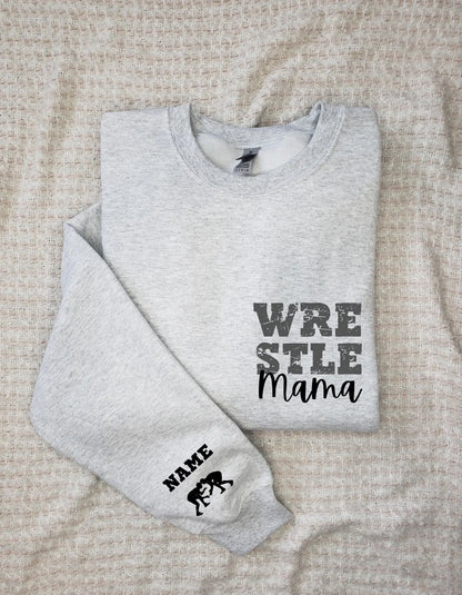 Sport Mama Custom Sleeve Sweatshirt