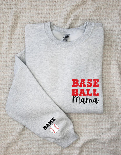 Sport Mama Custom Sleeve Sweatshirt