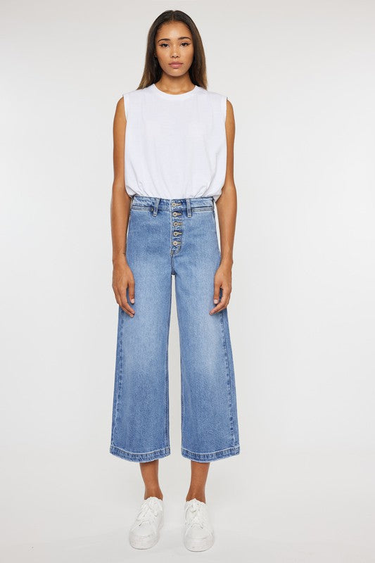 Ultra High Rise Wide Pants-KC9294L