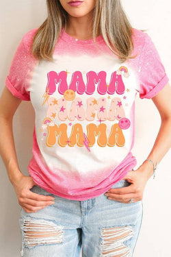 Mama Retro Vibrant Graphic Tee