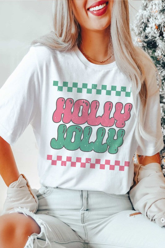HOLLY JOLLY Graphic Tee