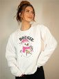 Bougie Snowman Graphic Sweatshirt