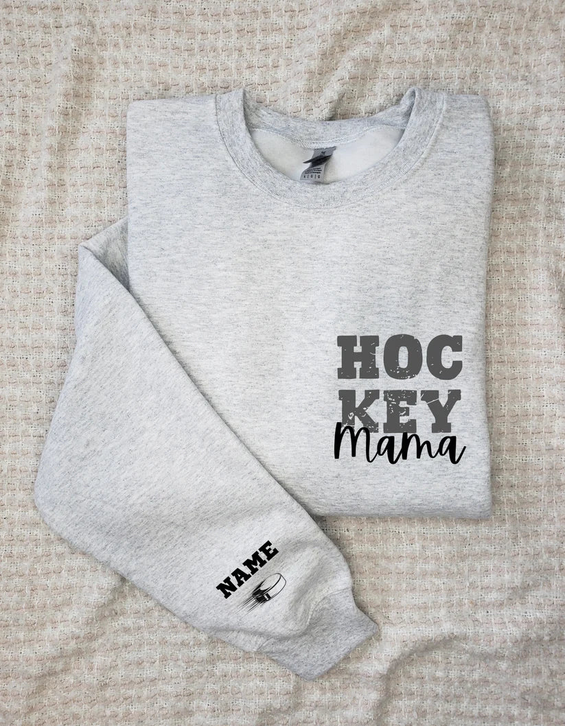 Sport Mama Custom Sleeve Sweatshirt