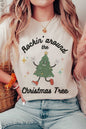 ROCKIN AROUND THE CHRISTMAS TREE Graphic Tee