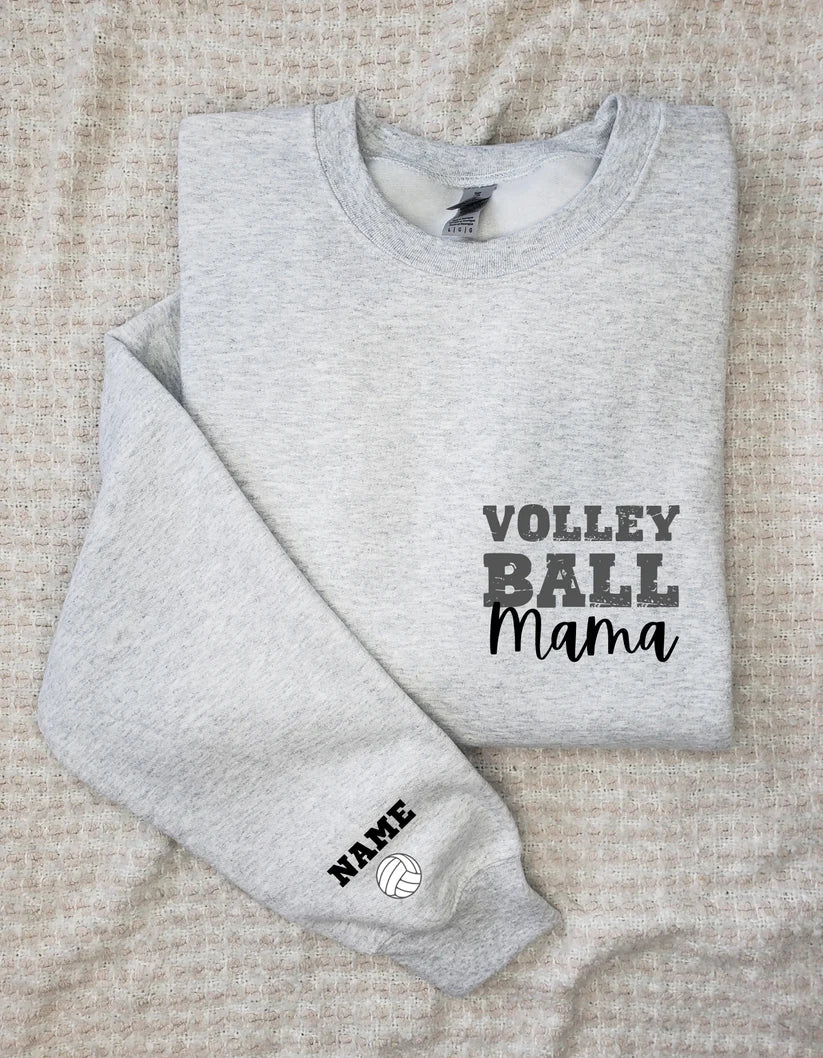 Sport Mama Custom Sleeve Sweatshirt