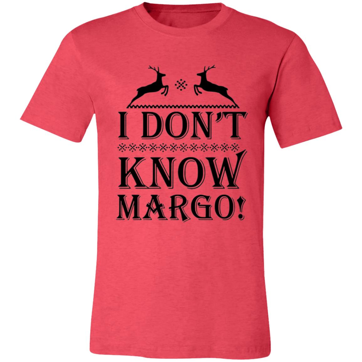 Margo 3001C Unisex Jersey Short-Sleeve T-Shirt