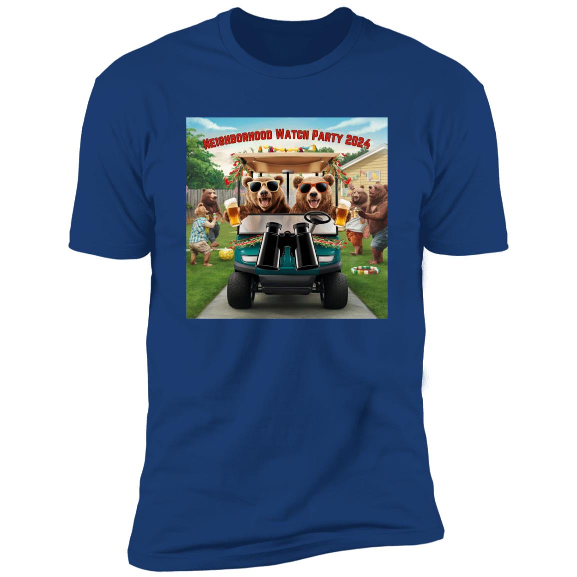 Neighborhood Watch Party NL3600 Premium Short Sleeve T-Shirt