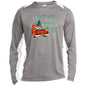 small town (3) Small Town Oneida ST361LS Long Sleeve Heather Colorblock Performance Tee