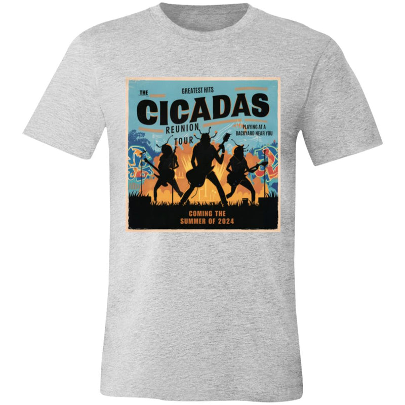 CICADAS REUNION 3001C Unisex Jersey Short-Sleeve T-Shirt