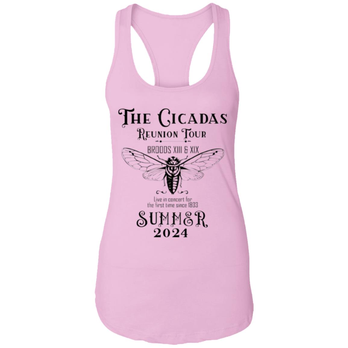 Cicadas (1) The Cicadas NL1533 Ladies Ideal Racerback Tank