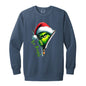 Grinch 1566 Garment-Dyed Adult Crewneck Sweatshirt