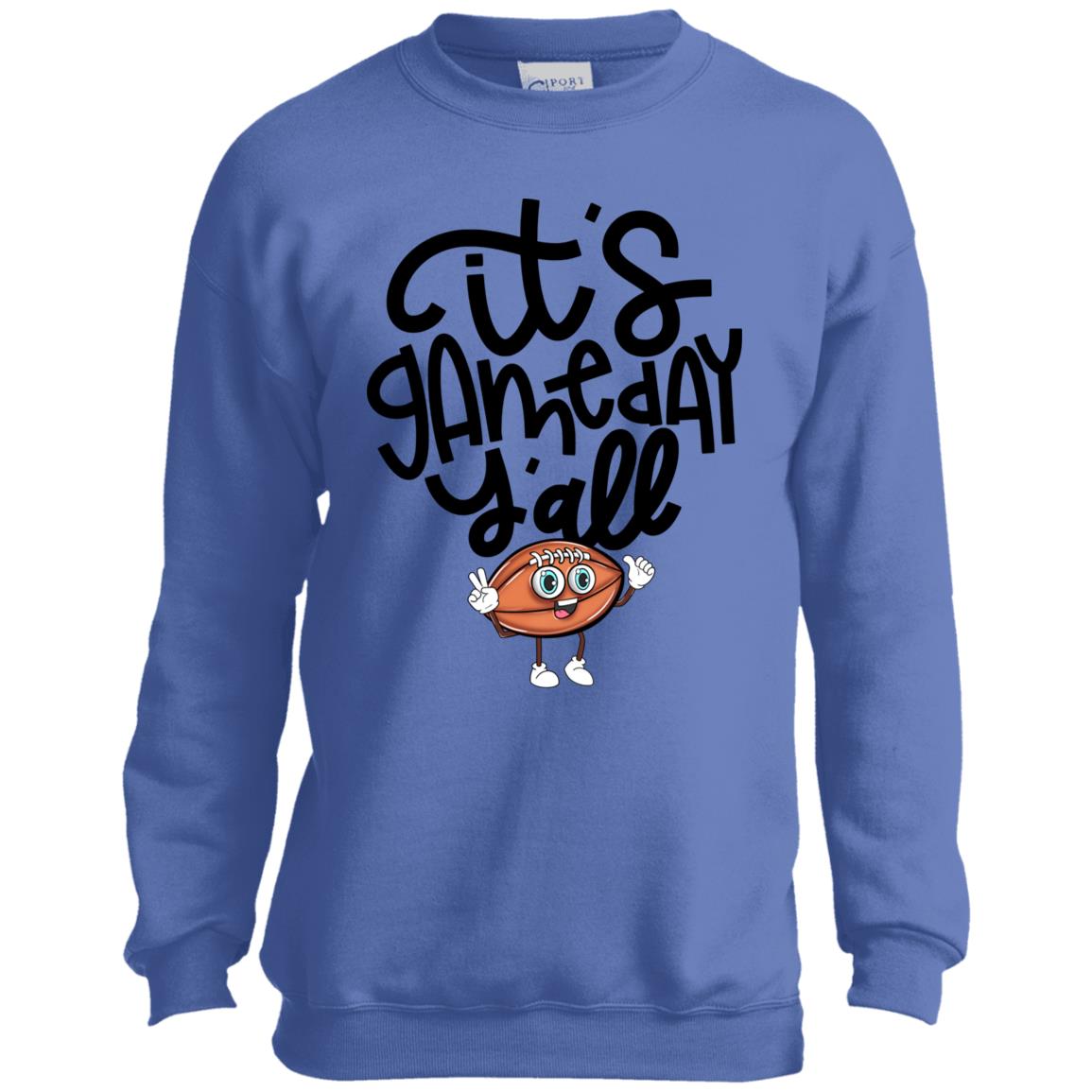 gamedayyall PC90Y Youth Crewneck Sweatshirt