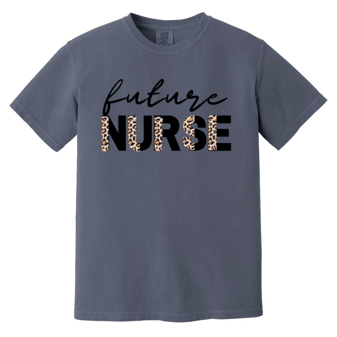 Future Nurse (1) CC1717 Heavyweight Garment-Dyed T-Shirt