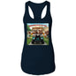 Neighborhood Watch Party NL1533 Ladies Ideal Racerback Tank