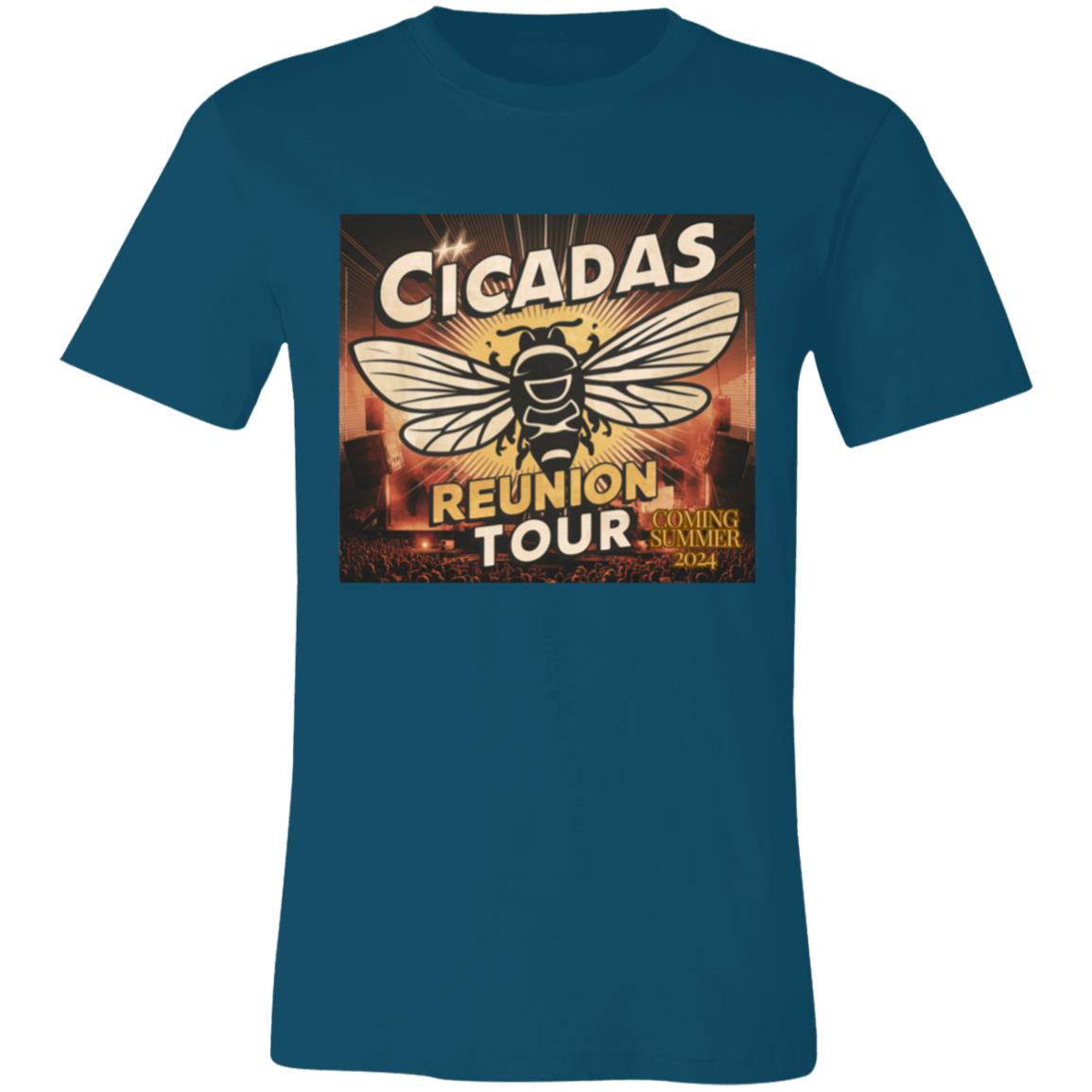 CICADAS REUNION (1) Cicada Tour 3001C Unisex Jersey Short-Sleeve T-Shirt