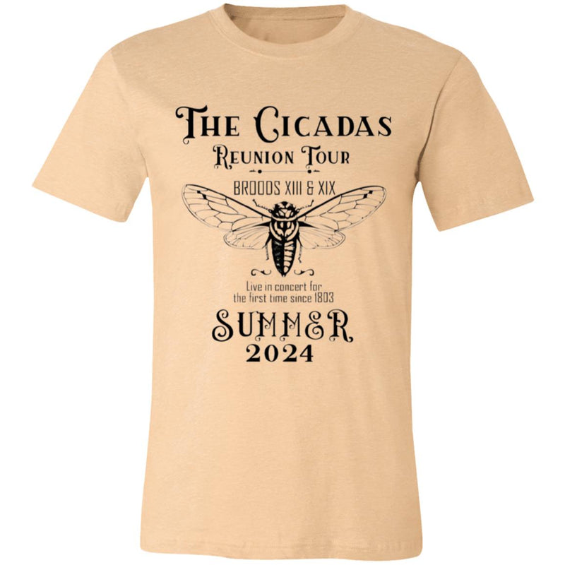 Cicadas (1) 3001C Unisex Jersey Short-Sleeve T-Shirt