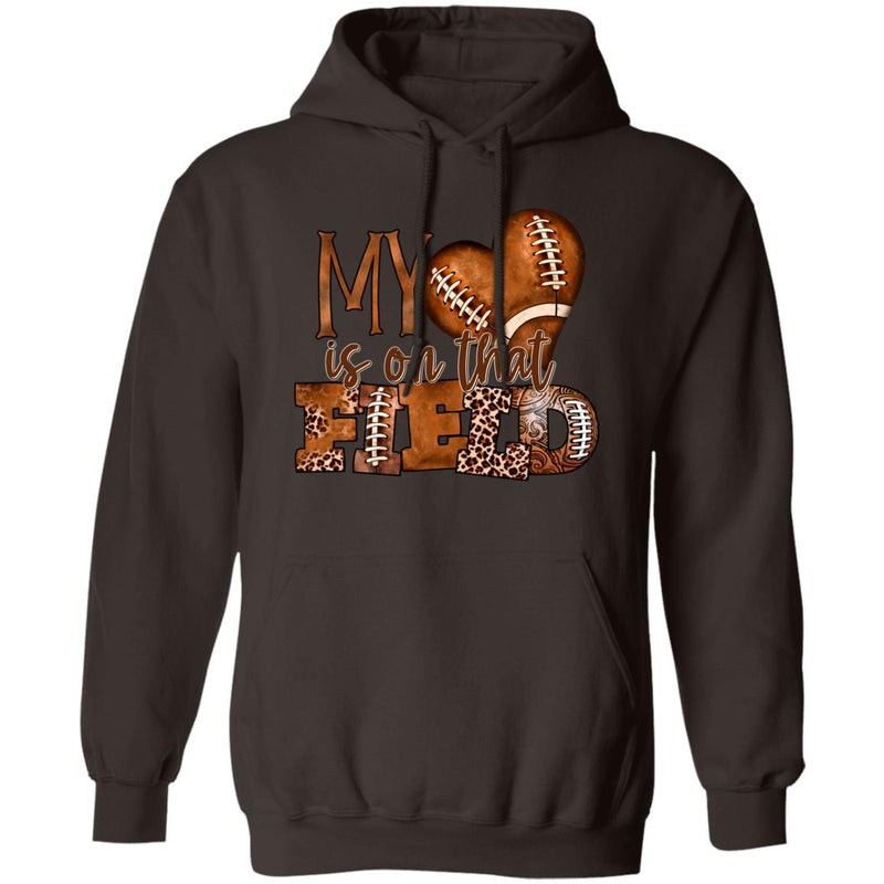 Myheartfootball G185 Pullover Hoodie