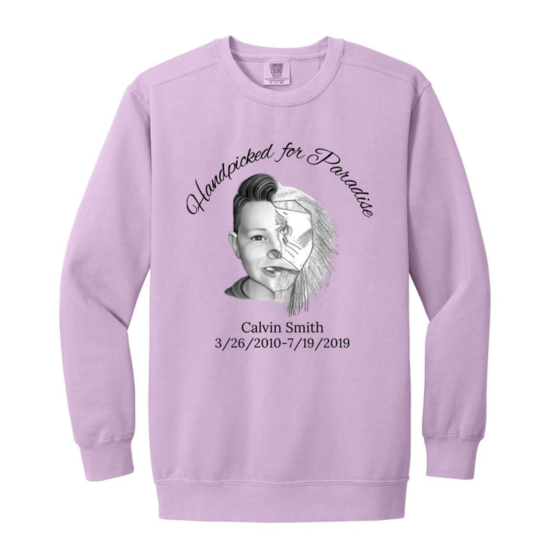 Calvin (11) 1566 Garment-Dyed Adult Crewneck Sweatshirt