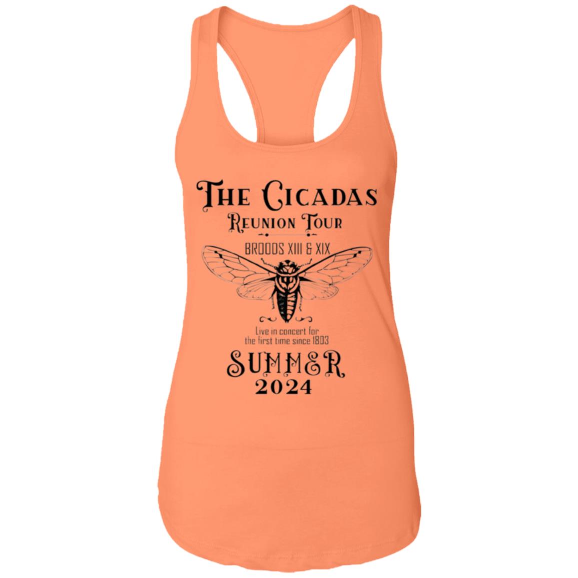 Cicadas (1) The Cicadas NL1533 Ladies Ideal Racerback Tank