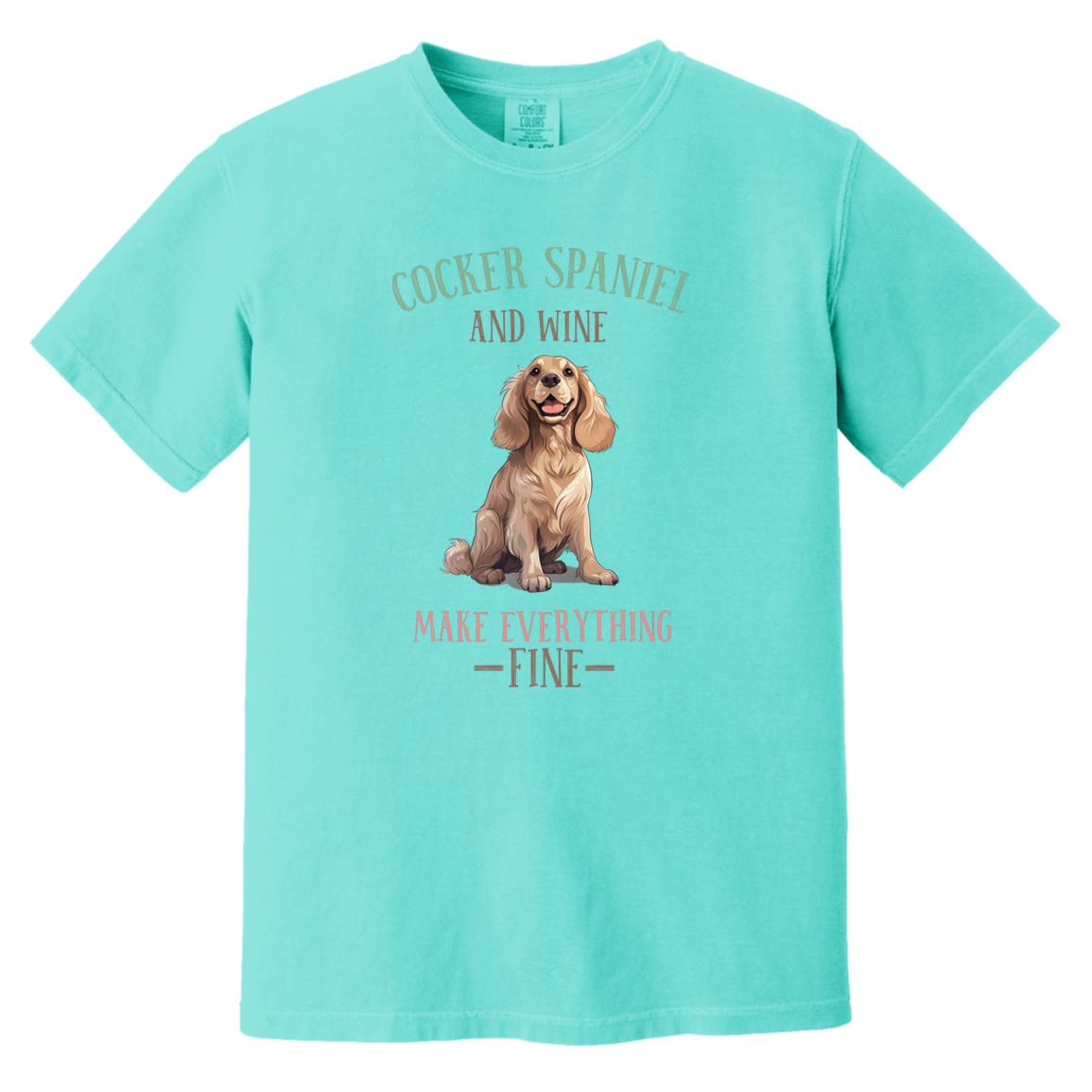 cockerspaniel CC1717 Heavyweight Garment-Dyed T-Shirt