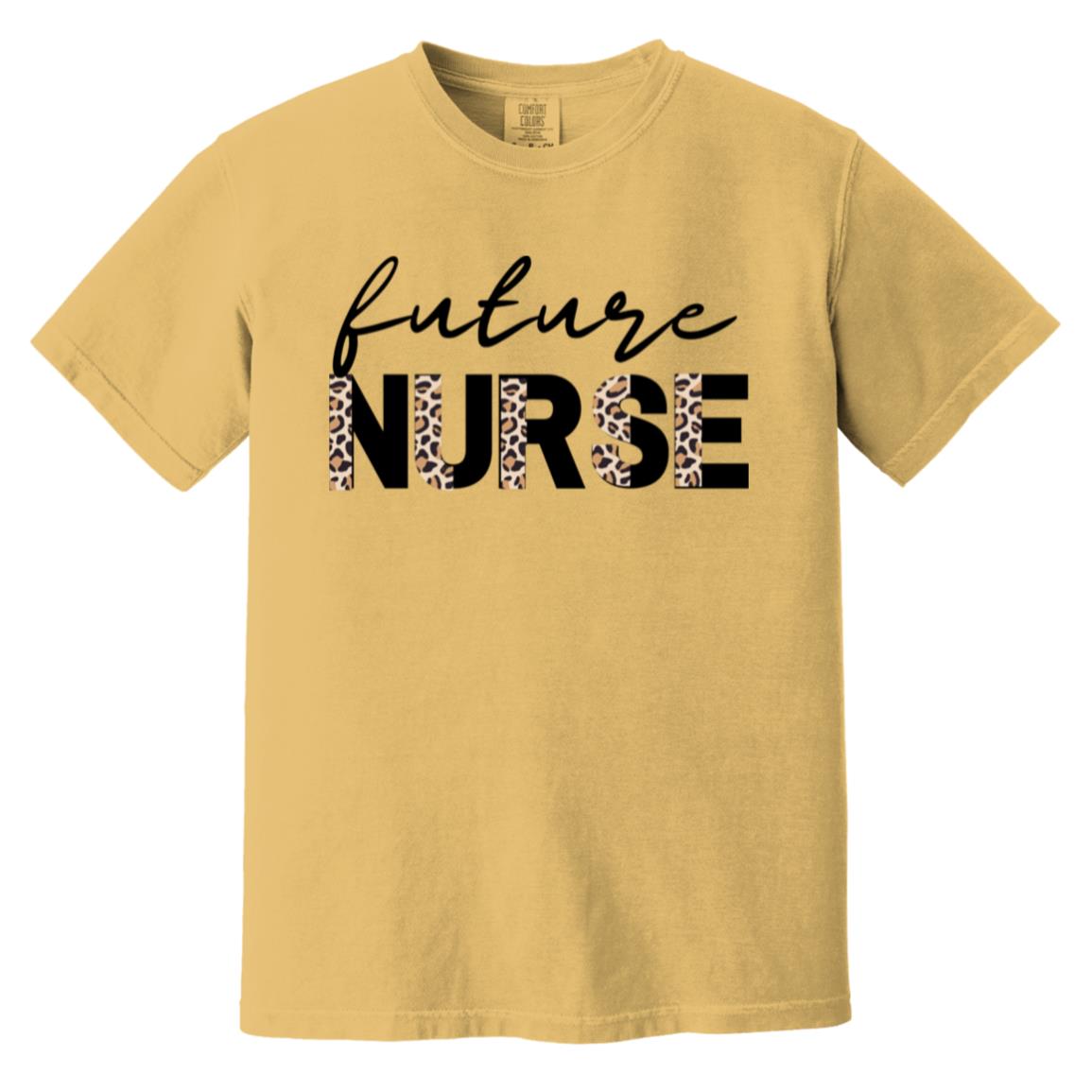 Future Nurse (1) CC1717 Heavyweight Garment-Dyed T-Shirt