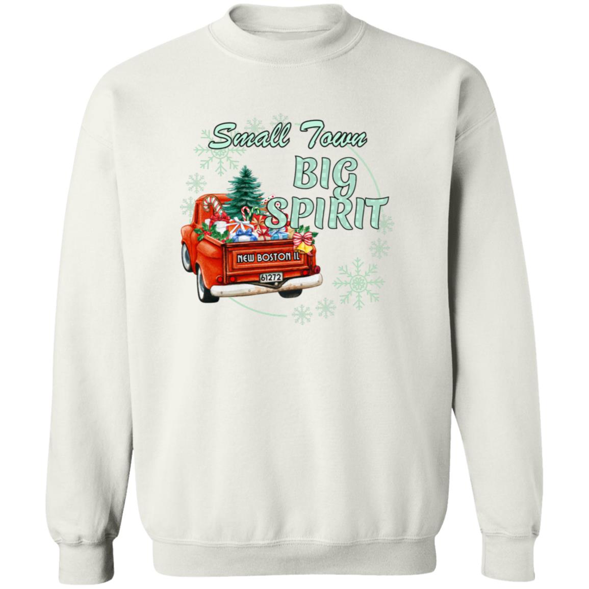 small town (2) G180 Crewneck Pullover Sweatshirt