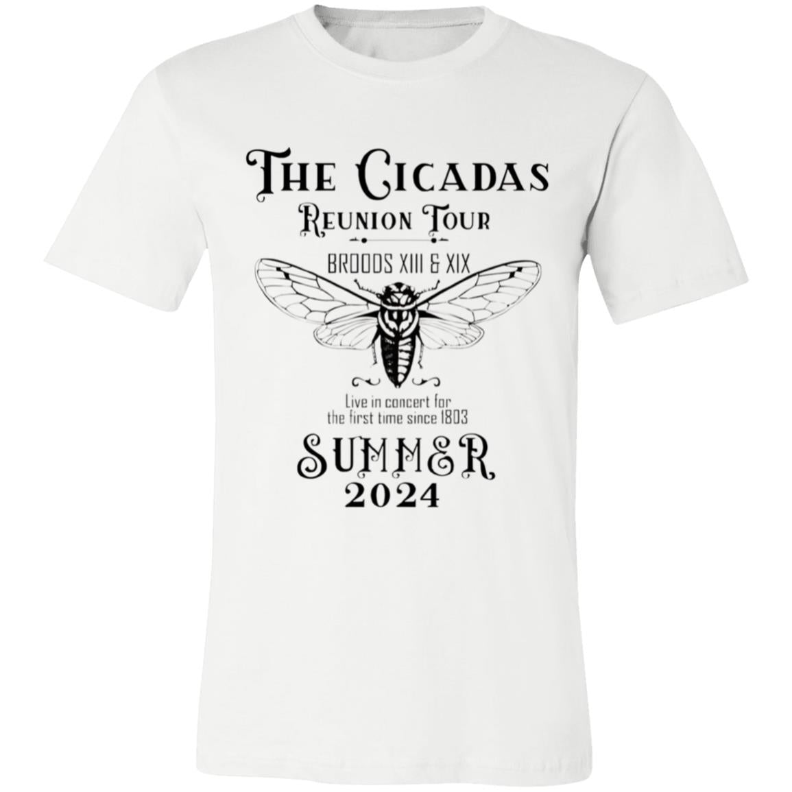 Cicadas (1) 3001C Unisex Jersey Short-Sleeve T-Shirt