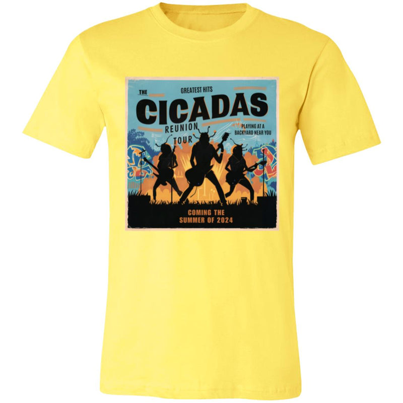 CICADAS REUNION 3001C Unisex Jersey Short-Sleeve T-Shirt