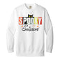 3 1566 Garment-Dyed Adult Crewneck Sweatshirt