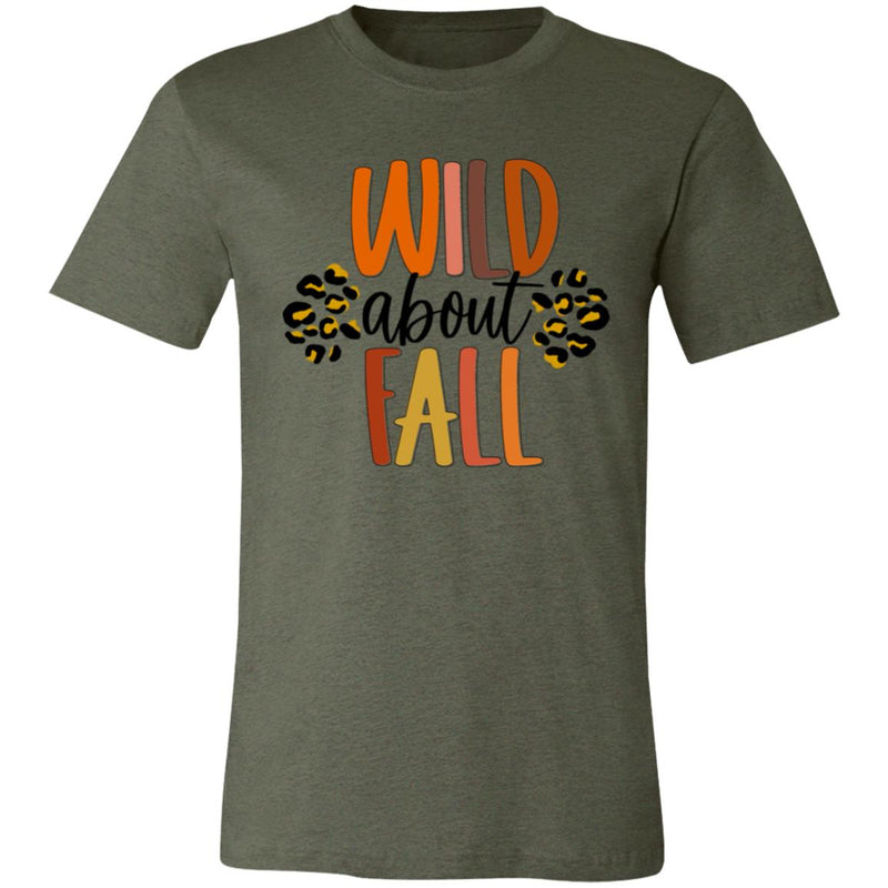 wild about fall 3001C Unisex Jersey Short-Sleeve T-Shirt