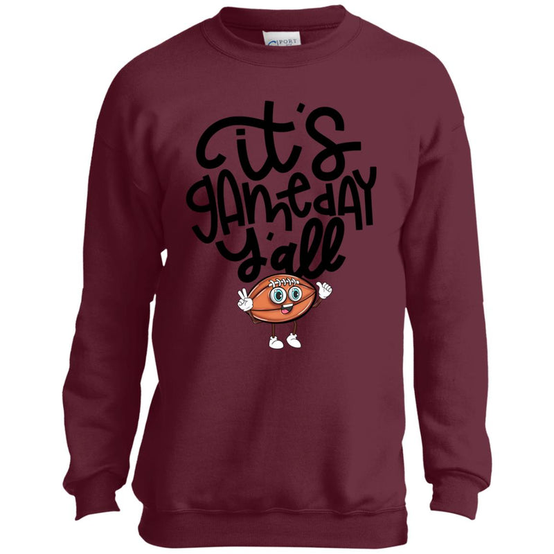 gamedayyall PC90Y Youth Crewneck Sweatshirt