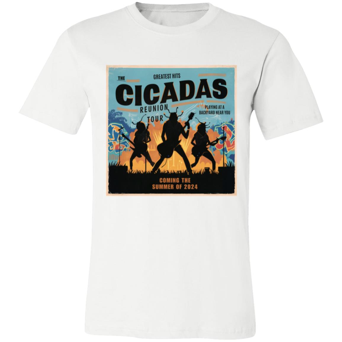 CICADAS REUNION 3001C Unisex Jersey Short-Sleeve T-Shirt