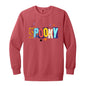 1 1566 Garment-Dyed Adult Crewneck Sweatshirt