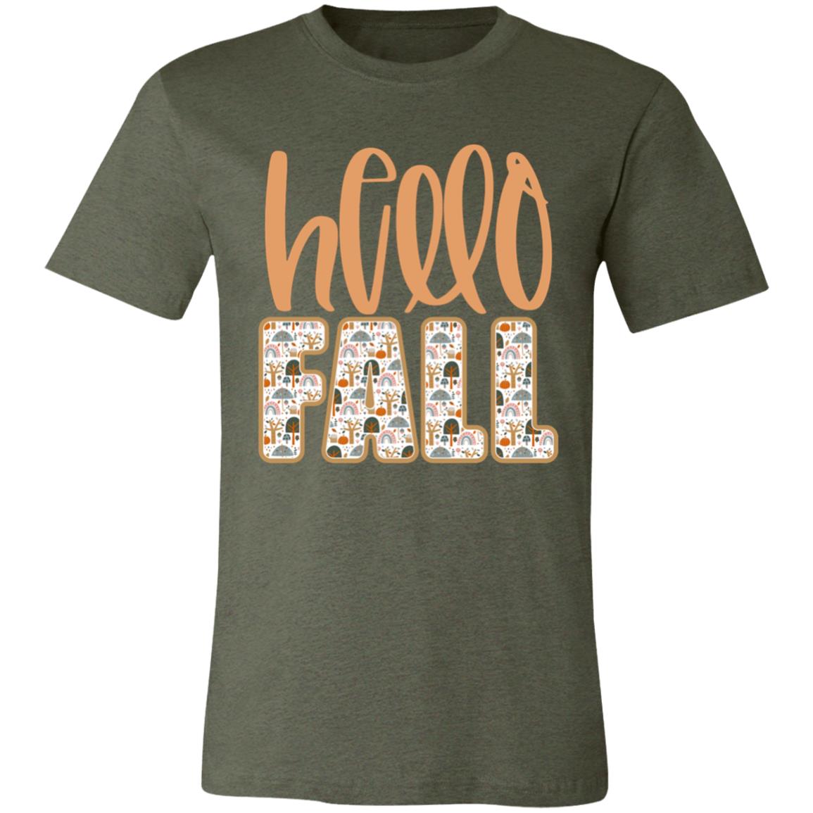 hellofall 3001C Unisex Jersey Short-Sleeve T-Shirt