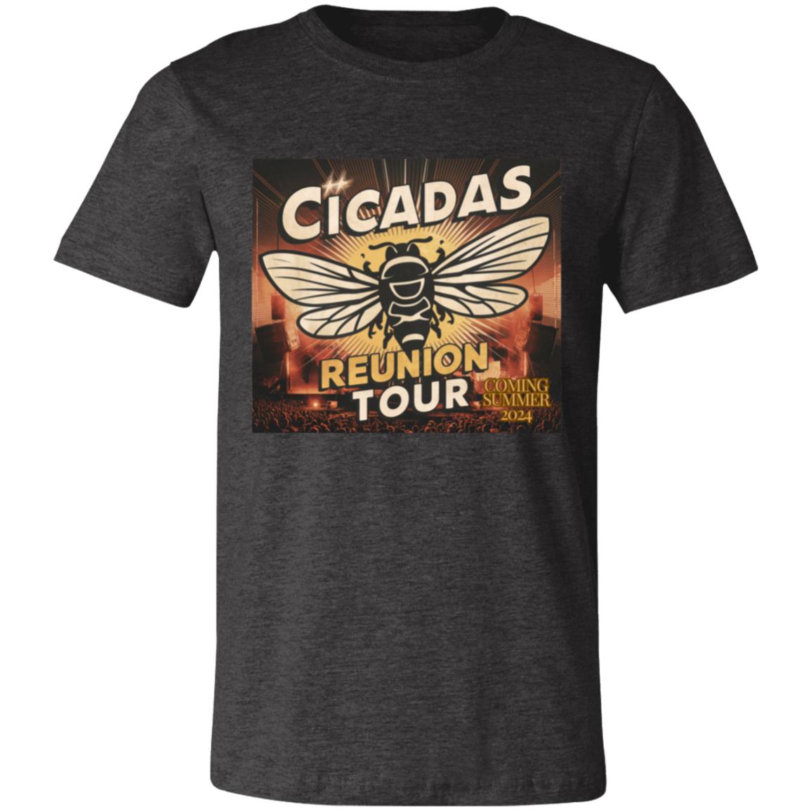 CICADAS REUNION (1) Cicada Tour 3001C Unisex Jersey Short-Sleeve T-Shirt