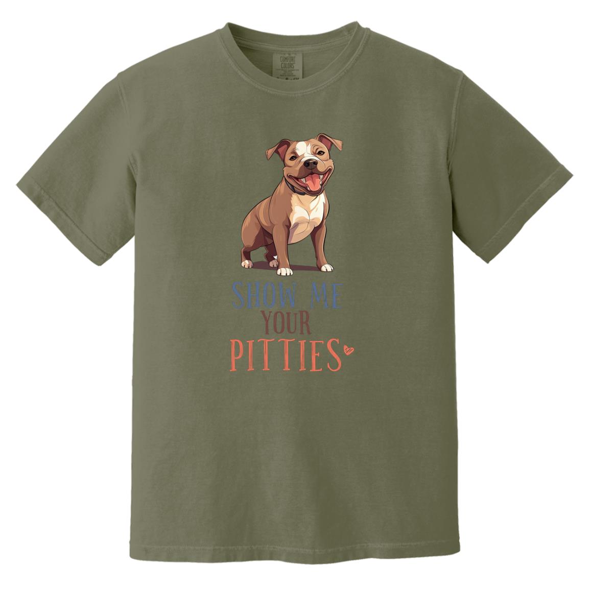 pitties CC1717 Heavyweight Garment-Dyed T-Shirt