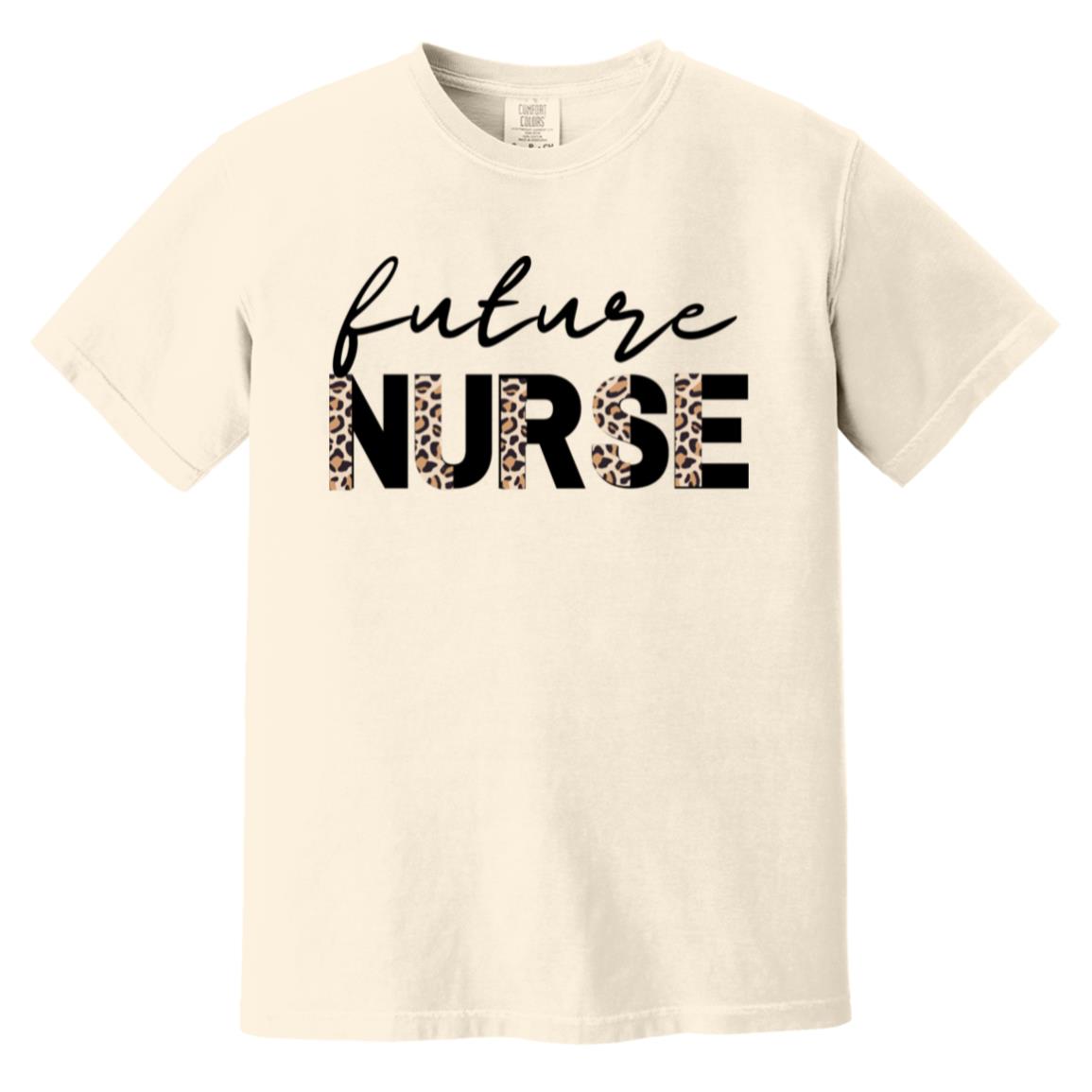 Future Nurse (1) CC1717 Heavyweight Garment-Dyed T-Shirt