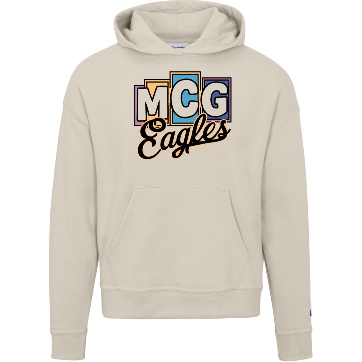 MCG Eagles S760 Champion Womens Powerblend Hoodie