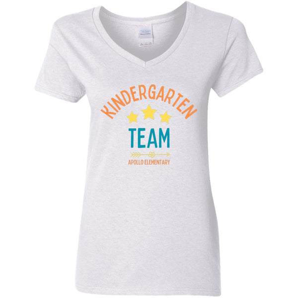 kindergarten G500VL Ladies' 5.3 oz. V-Neck T-Shirt