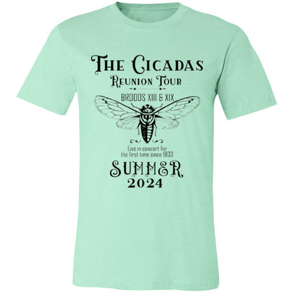 Cicadas (1) 3001C Unisex Jersey Short-Sleeve T-Shirt