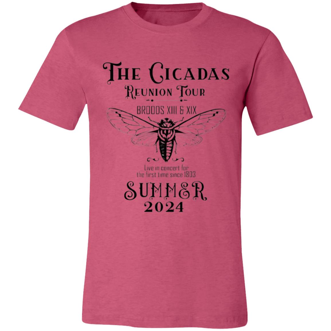 Cicadas (1) 3001C Unisex Jersey Short-Sleeve T-Shirt