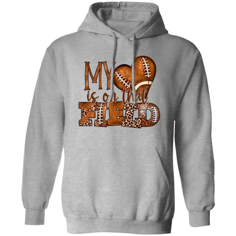 Myheartfootball G185 Pullover Hoodie