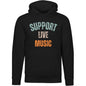 Support Live Music (2) LS14001 Lane Seven Unisex Premium Hoodie