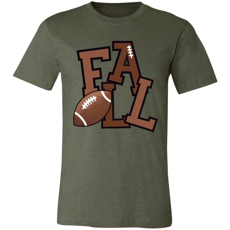 fallfootball 3001C Unisex Jersey Short-Sleeve T-Shirt