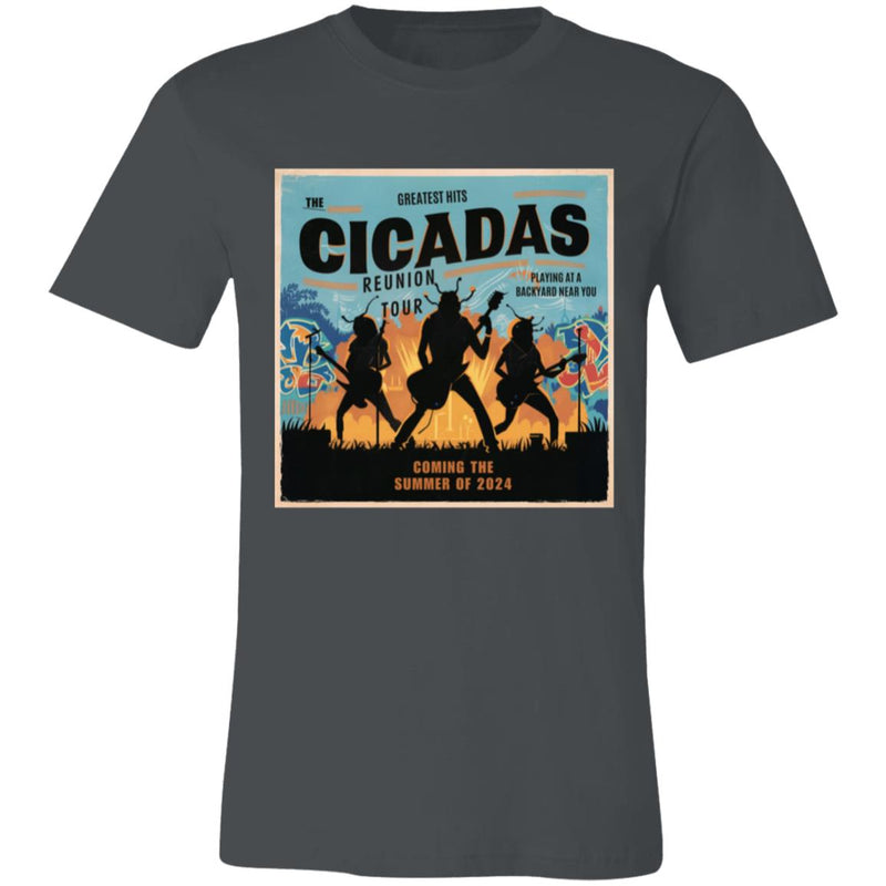 CICADAS REUNION 3001C Unisex Jersey Short-Sleeve T-Shirt