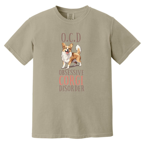 corgi CC1717 Heavyweight Garment-Dyed T-Shirt