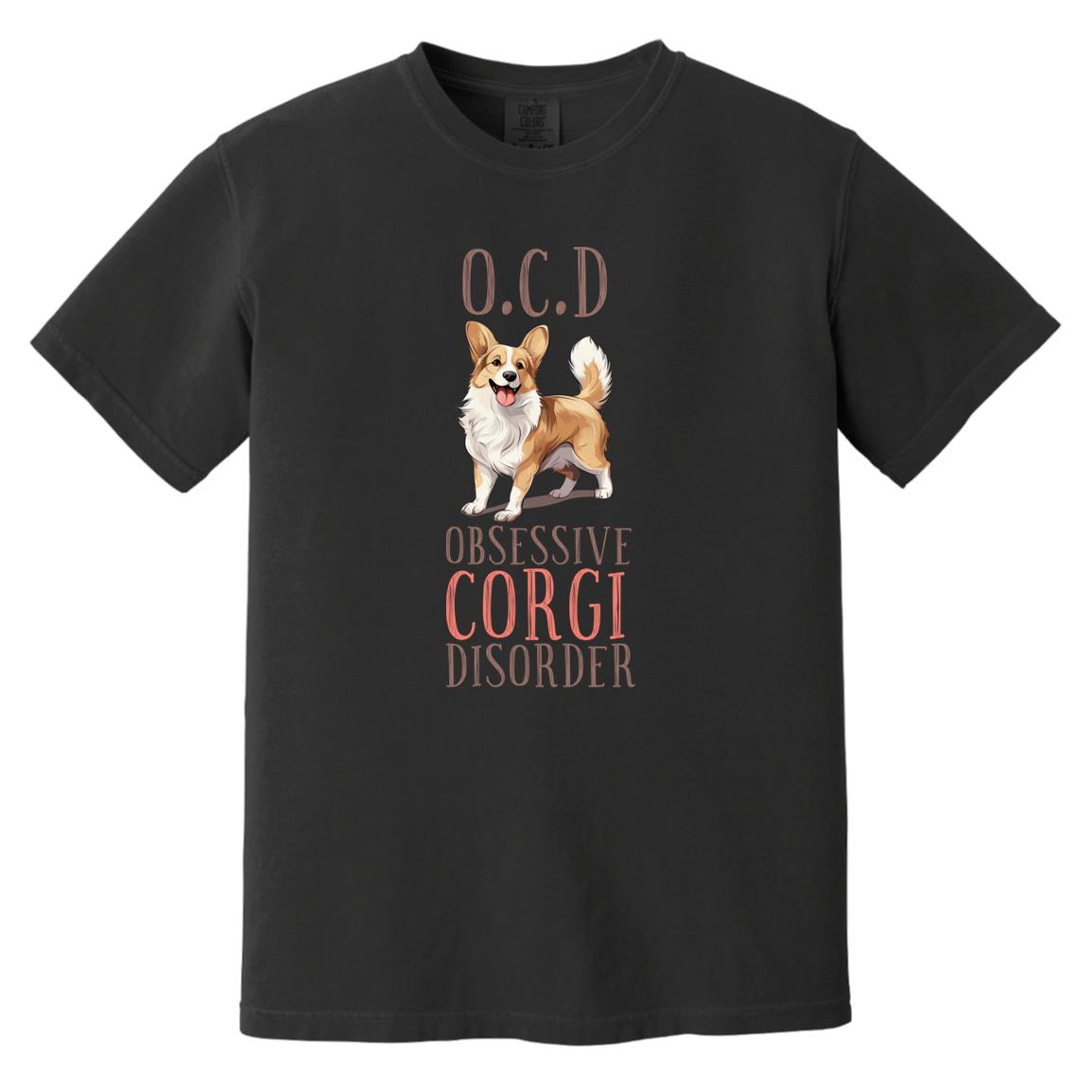 corgi CC1717 Heavyweight Garment-Dyed T-Shirt