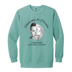 Calvin (11) 1566 Garment-Dyed Adult Crewneck Sweatshirt