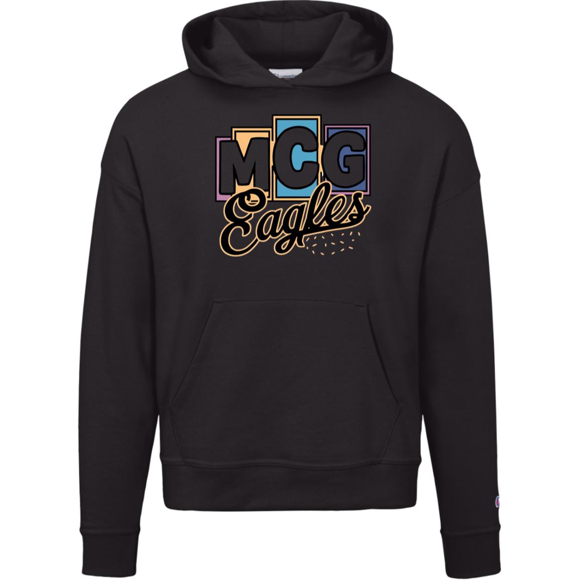 MCG Eagles S760 Champion Womens Powerblend Hoodie